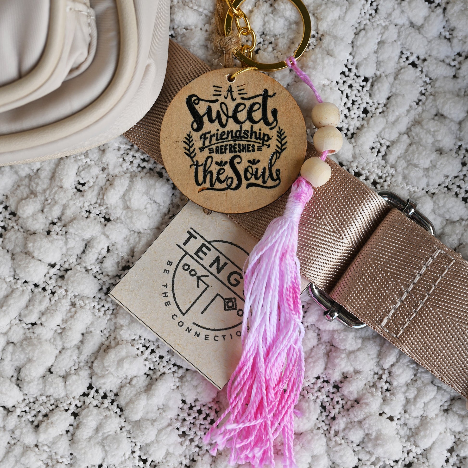 Resin Keychain or Bag Decoration - Friendship - TENGJA