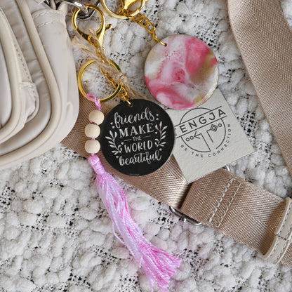 Resin Keychain or Bag Decoration - Friendship - TENGJA