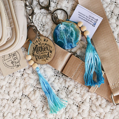 Resin Keychain or Bag Decoration - Mothers - TENGJA