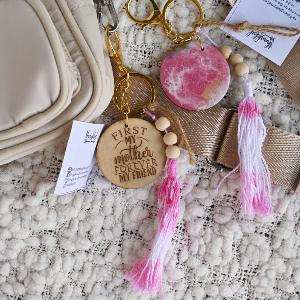 Resin Keychain or Bag Decoration - Mothers - TENGJA