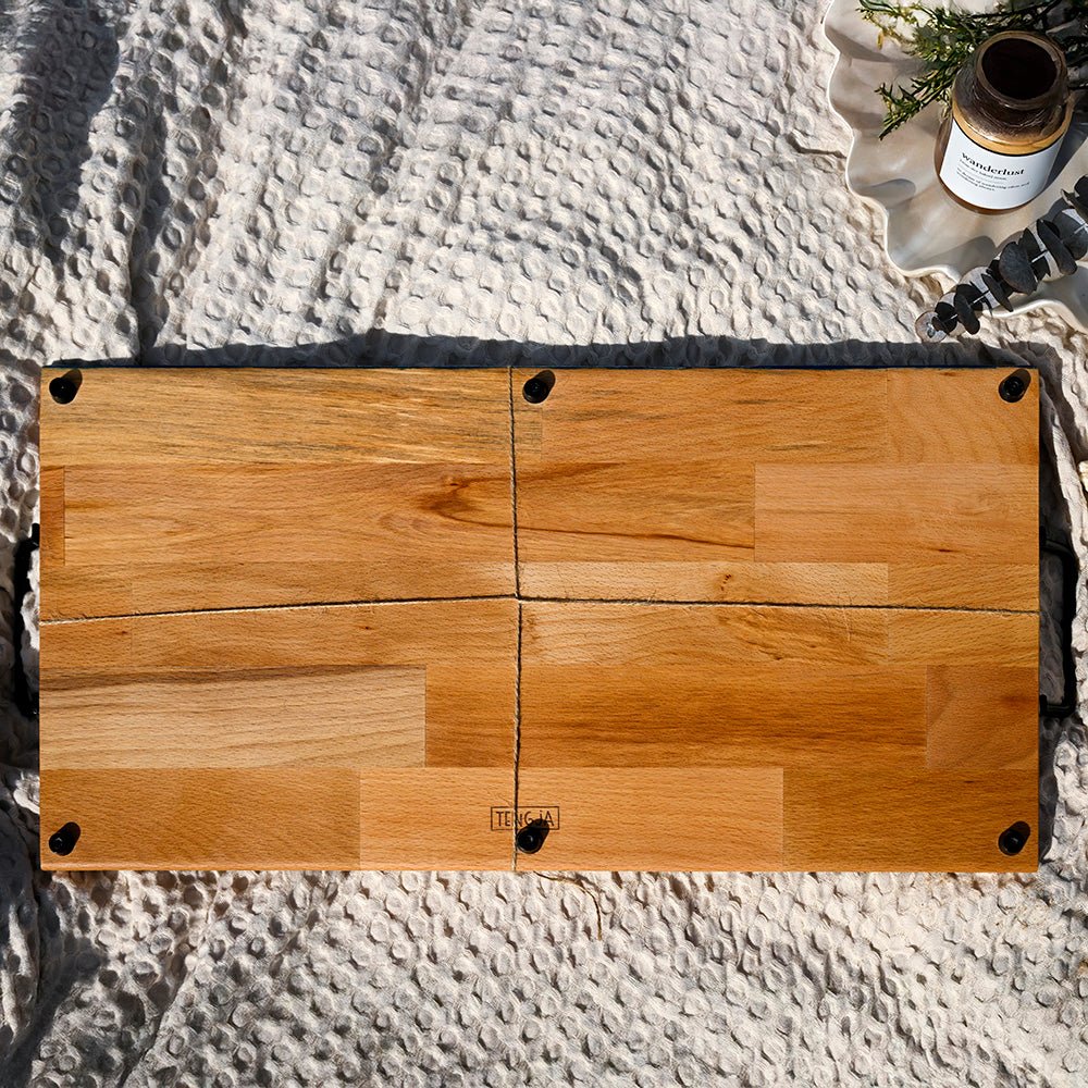 Resin Ocean Waves Serving Platter or Charcuterie Board - LARGE - TENGJA