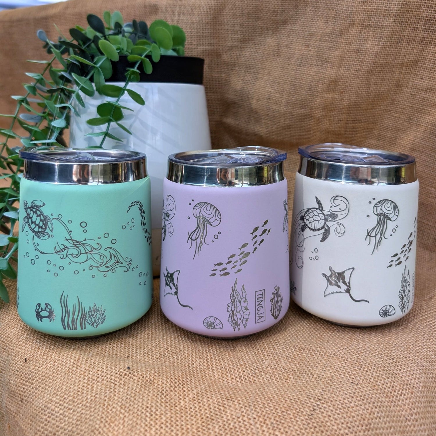 Travel Tumbler 350mL Full Wrap OCEAN - TENGJA